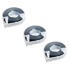 2030163 Reizen Black Vinyl Label Tape Three Rolls Inches 691195889770