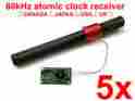 Jjy60 60khz 26019 Unspecified 5 Pcs Usa Canada Uk Japan Atomic Clock Receiver Wwvb Msf 4260474030194