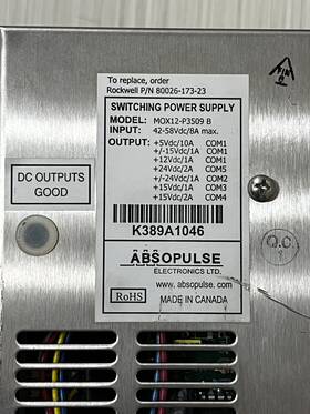 80026-173-23 Absopulse Mox12-p3509 1pcs Used B