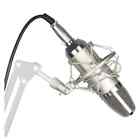 Accmart Studio Recording Condenser Microphone Set With Mic Shock Mount Foam Ca 020334661302