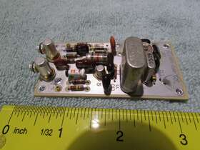 Acl-bfo-601 Acl Circuit Board Rf Microwave Test - 455khz Bfo Beat Frequency Oscillator