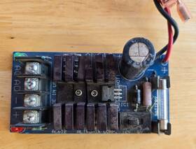 Al612 Altronix Power Supply 12v 6v With Battery Lead / Working