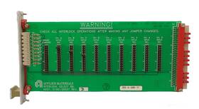 0100-20037 Amat Applied Materials Interlock Select Pcb Card Working Surplus