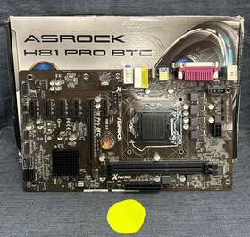 90-mxgspo-aouayz Asrock H81 Pro Btc Motherboard Intel Ddr3 Lga 1150 Atx