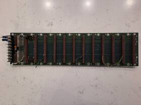 84e84095 At&t Western Electric Vintage Wire-wrap Backplane - L02 Fgh Pbx Hub