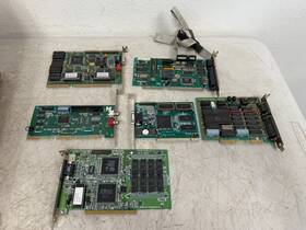 109-25500-20 Ati Lot Of 6 Mach64 Pci Video Cards 27372 Fcc Id Exm255