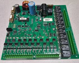 149206 B&b Electromatic - Gate Control Circuit Board #149206 No Green Contact Plugs