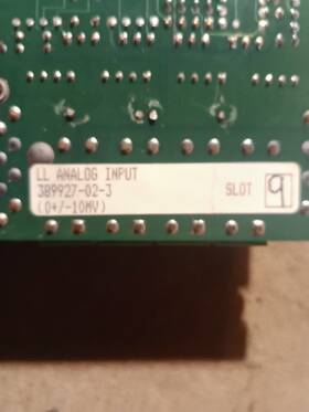 389927-02-3 Babcock Analog Input High And Low Pcb Panel Mount Fr-4 Copper 9 Rows 10mv