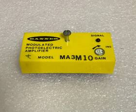 Ma3m10 Banner Modulated Photoelectric Amplifier Ma3m10 Banner Modulated Photoelectric Amplifier