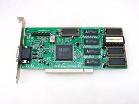 Bnx8400-00-00 Bannsan Bs-1 S3 3d Virge Vga Card Power Graphics