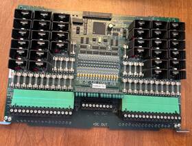 A-60252-001 Barber Colman 32 Dc I/o Fused Pcb Used Free Shipping