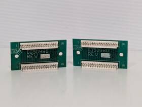 0050980 Bell & Howell 50980 And Dual 16-pin Connector Adapter Pcb Board Rev 3