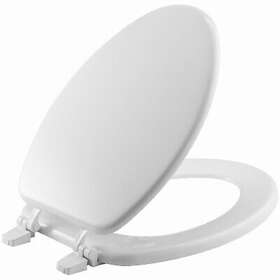 166tt-000 Bemis Wht Elong Wd Toiletseat -166tt 000