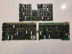 Cpu286 Compupro 3 Pcs Vintage Circut Boards Net 100 Disk And Copyright 1981