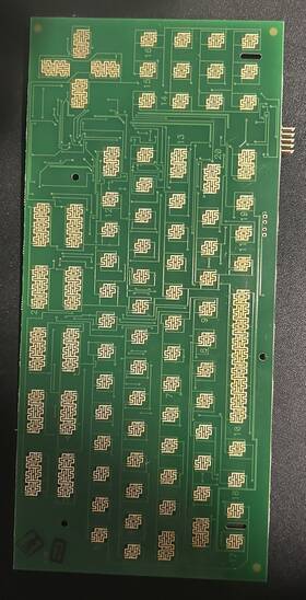 Cpc 237-4820 E2 Keypad Rev 2.10 Pcb 3.3v Panel Mount Rigid Fr-4