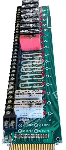 14872815 Crydom Controls Ms-16h Ior 12262 Rev D Relay Circuit Board With Relays