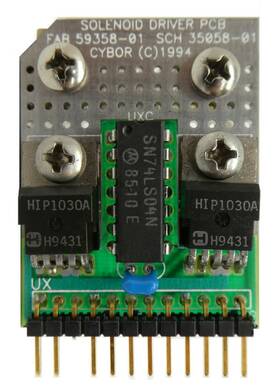 59358-01 Cybor 35058-01 Photoresist Solenoid Driver Pcb 506a Svg 90s Duv Working
