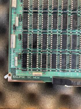 10700085801 Data General Eclipse Sc Mem Board 12v