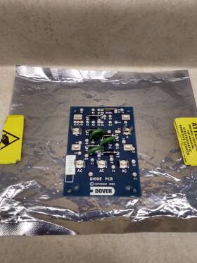 113149 Dover Used 1989 Elevator Pcb Diode Board # Obsolete Part Untested