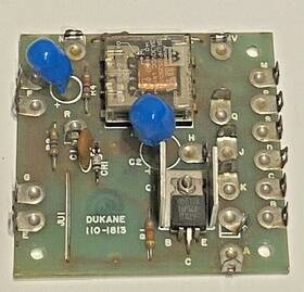 110-1813 Dukane Amplifier Control Circuit Board Tested Vintage Audio Part