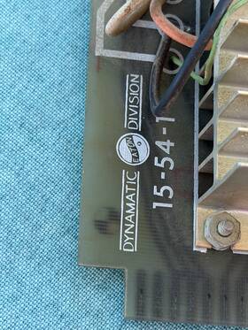 15-54-1 Eaton Dynamatic Pc Power Board- #15-54-1