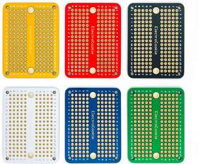 Electrocookie Ecpb M Multi 6p Mini Pcb Prototype Board Solderable Breadboard For Diy Electronics