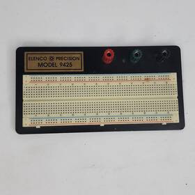03mb104 Electronix Express Elenco Precision 9425 Breadboard 830 Tie Points Test Board With Binding Posts Un
