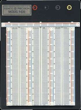 9488wk Elenco 756619002545 9438 Breadboard With Jw-140 Jumper Wire Set -
