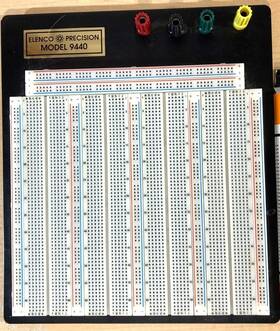 9440c Elenco 756619002934 Brand New Prototype Design Breadboard 3220 Tie Points Solderless