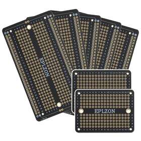 X2.05 Eplzon Ep-52pcb-black Solderable Breadboard Pcb Board Gold-plated Solder 3.5 Inch Black
