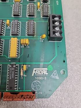 1090-3 Fadal Keyboard Interface Circuit Board