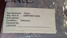 A20b-0001-0650 Fanuc Power Supply Board Read Condition