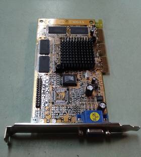 Cm64a Fcc Circuit Board 32mb Nvidia Riva Agp Graphics Card
