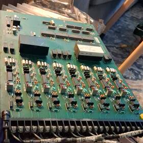 Foxboro 3fk1-chn Pcb Mount Single-sided 1 Row 16 Tie-points Fr-4