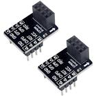 Esp-01s Fz2178x2 Breakout Board Breadboard Adapter Pcb For Serial Wifi Of