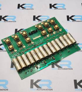531x308pcsaeg1 General Electric Power Connection Board With 14 Capacitors