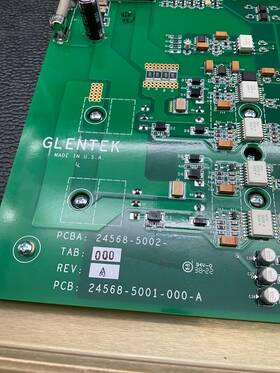 24568-5002 Glentek Servo Amplifier Pcb Used