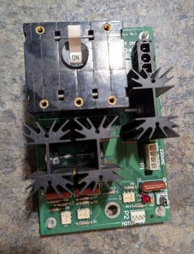 3074 Haas Tsc Mtr Drv Through Spindle Coolant Motor Drive Card Rev A - Used