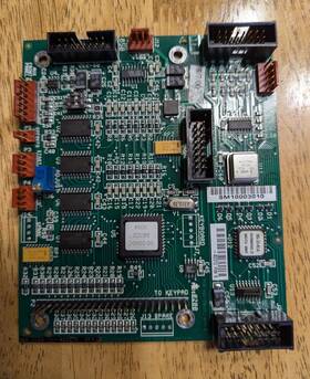 93-1072b Haas 4031e Serial Keyboard Interface Rev B / Circuit Board - Used
