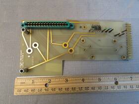 08418-60001 Hp Agilent Circuit Board From 8418-h01/8414a P/n Gold Traces