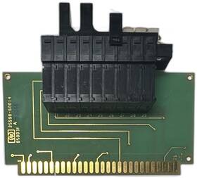 25590-60014 Hp Pcb Edge Connector Assembly Vintage Computer Interface Card