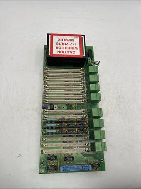 70525 Hunkar Labs 61576 Channel Analog Backplane Rev 1.1 See Pics 30 Days Warranty