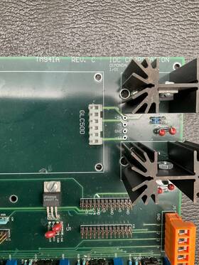 Tm94ia Idc Control Board Rev. C Without Fan Unit Used Tm94ia Idc Control Board Rev. C Without Fan Unit Used