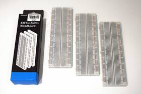 Inland 618996732739 830 Tie-points Breadboard - 3 Pack