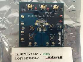 Isl8022eval1z Intersil Rev.a Dual 2a/1.7a 2.25mhz Evaluator Board