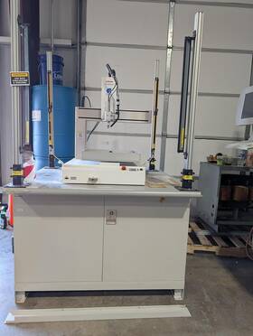 2503ne Janome 2300ne Jr Pcb Router / Depaneler With Cabinet