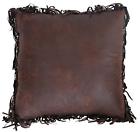 Jb6121 Carstens Pecos Trail Euro Sham Faux Suede Fringe 035731121472