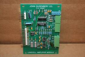 190887 John Dusenbery Loadcell Amplifier Board Used #15242