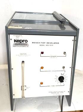 Btd-201b Kepro Bench Top Developer As-is - See Description Local Pickup Only