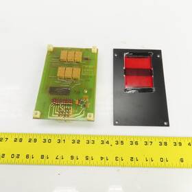 L7221-1 Lincoln Pulse Power 500 Display Circuit Board And Cover
